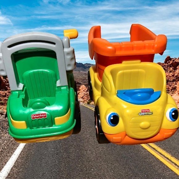 little people garbage truck